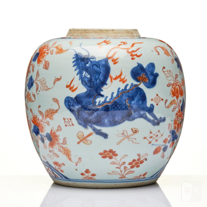 An Imari jar, - 图3